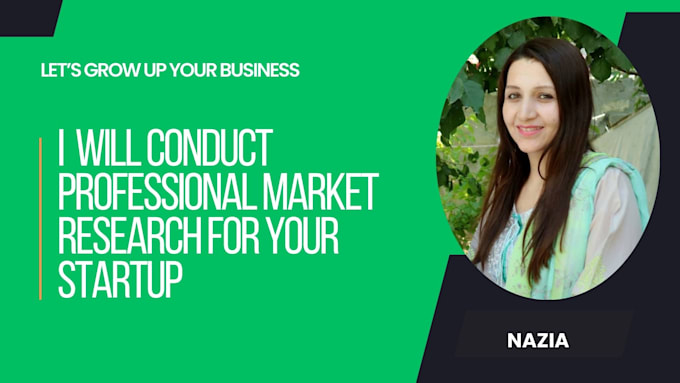 Gig Preview - Conduct professional market research for your startup