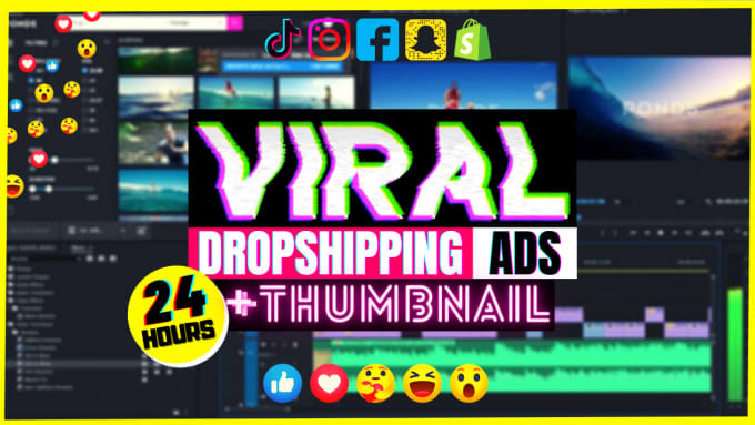 Gig Preview - Do modern short facebook video ads for dropshipping in 24h