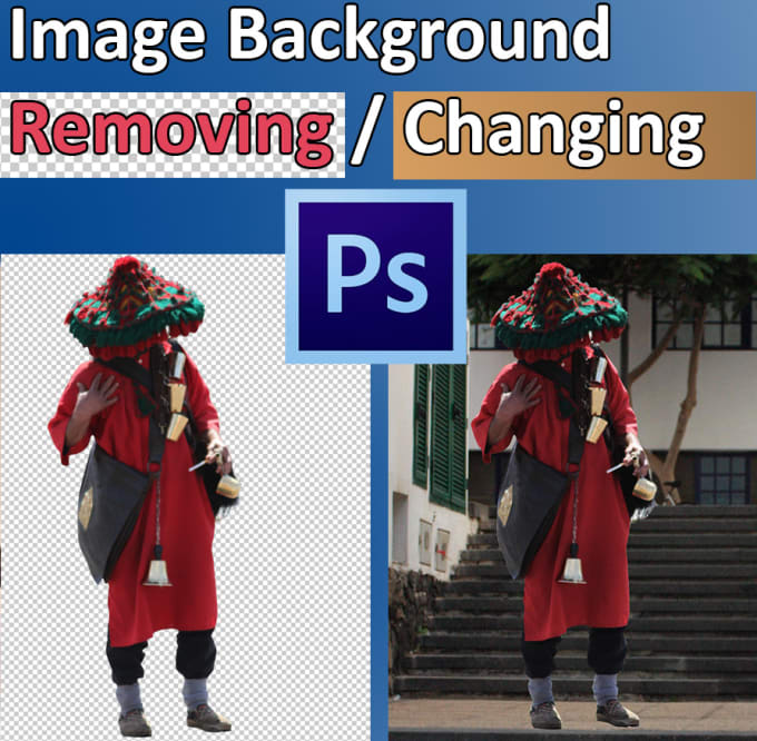 Gig Preview - Remove and add backgrounds to your images