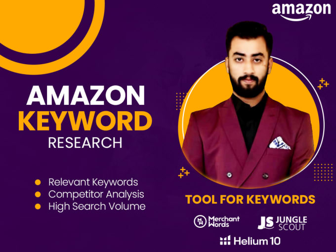 Gig Preview - Do amazon keyword research and competitor analysis