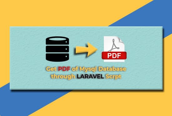 Gig Preview - Generate fully loaded PDF files with PHP or laravel