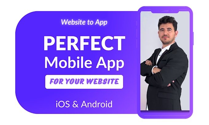 Gig Preview - Convert website to app, ios app and android app, mobile app development, webview