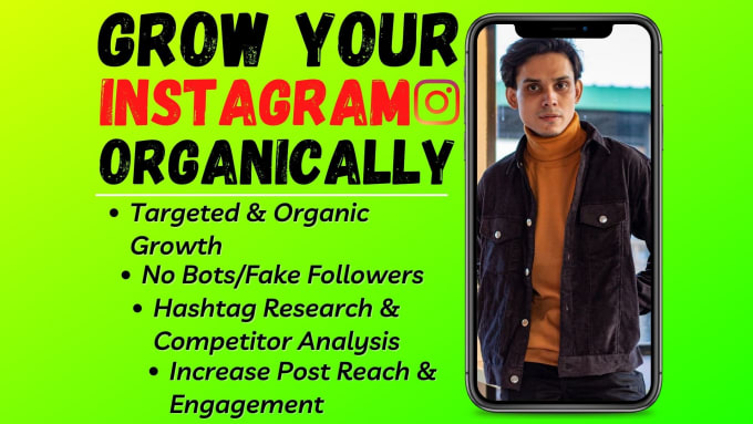 Gig Preview - Manage and promote your instagram account for super fast organic growth