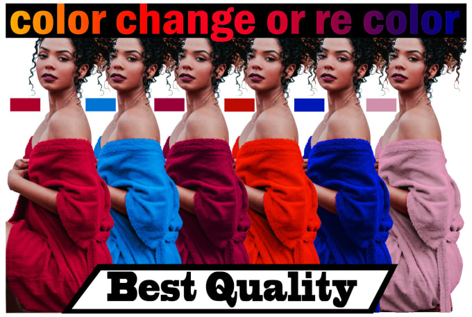 Bestseller - color change of anything quickly in photoshop