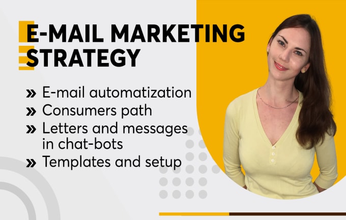 Gig Preview - Create automatic triggered email marketing strategy