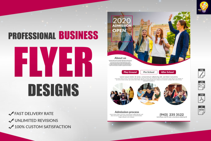 Gig Preview - Design a professional business flyer in 12 hours