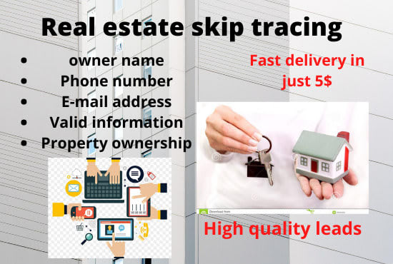 Gig Preview - Provide real estate vacant house leads and sales