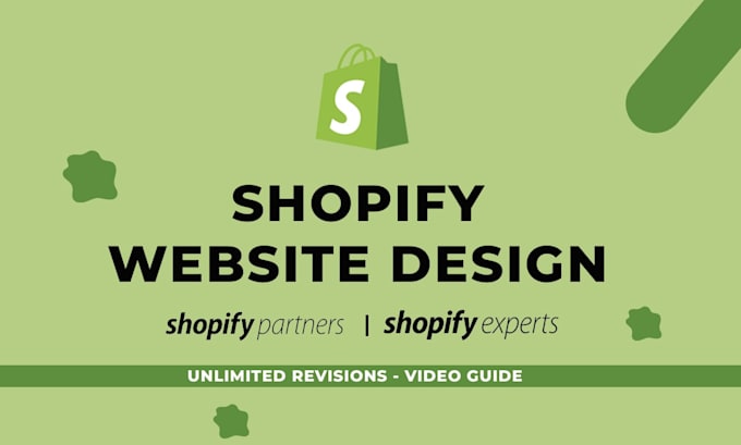 Gig Preview - Design modren shopify website, dropshipping store