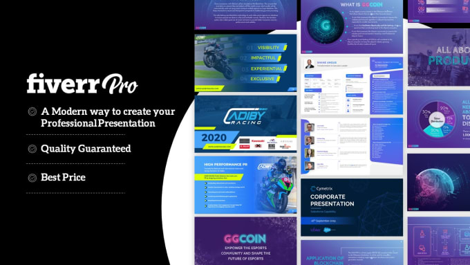 Gig Preview - Design business professional powerpoint presentation