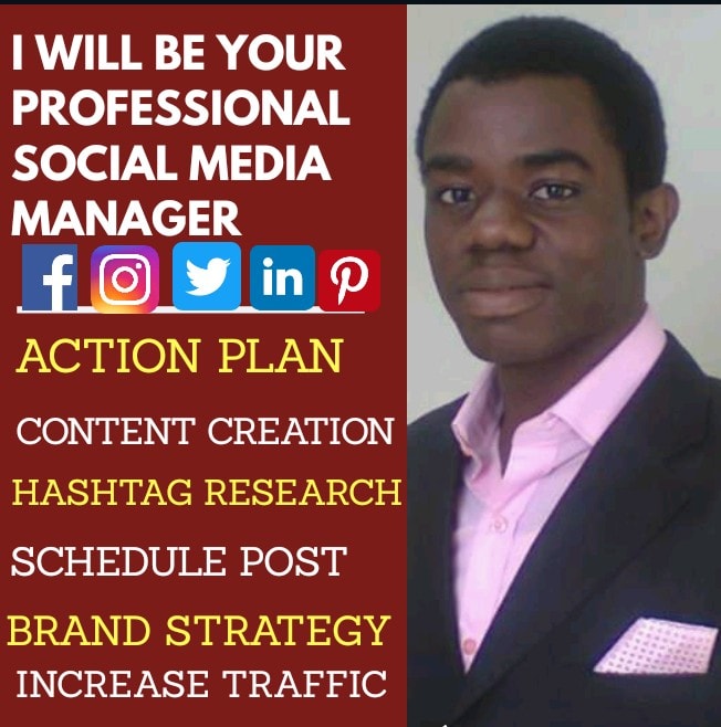 Gig Preview - Be your professional social media manager