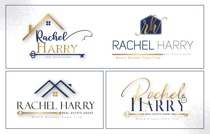 Gig Preview - Create a real estate and signature logo branding kit