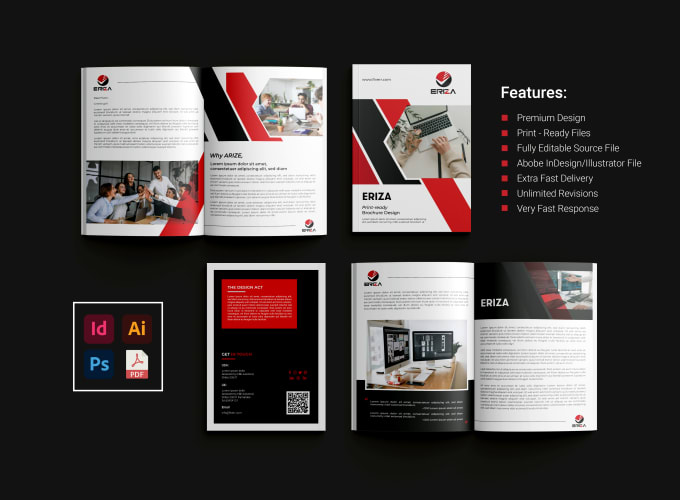 Gig Preview - Do smart brochure design, company profile, annual report, proposal, magazine,pdf