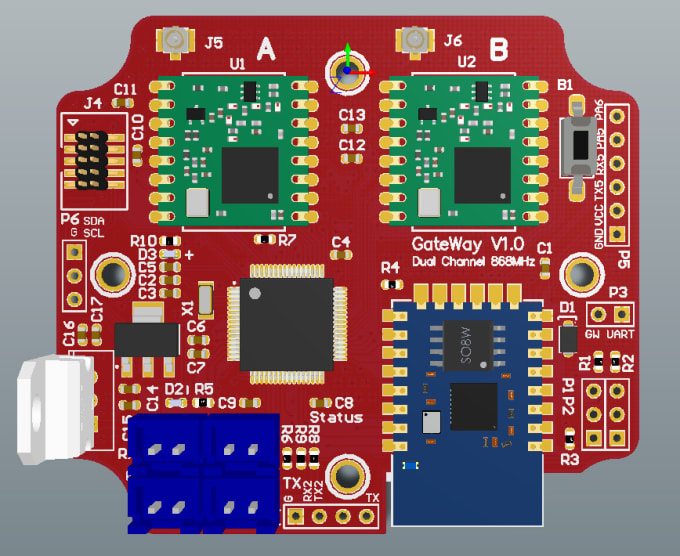 Gig Preview - Do pcb design in altium , schematic and gerber