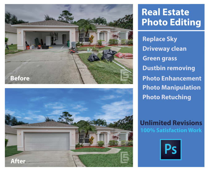 Gig Preview - Edit and enhance your real estate photos