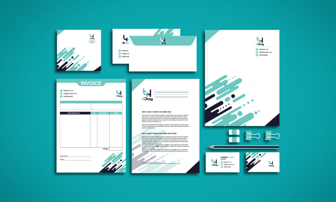 Gig Preview - Design logo, stationery, corporate brand identity, or branding kit