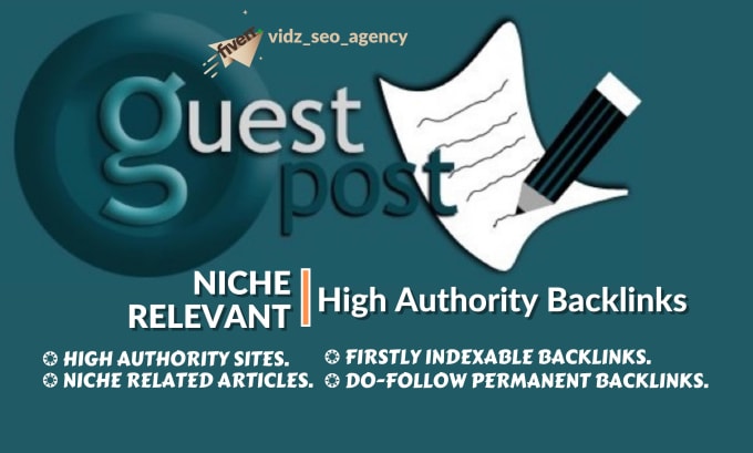 Gig Preview - Publish guest posts on high da websites, dofollow backlinks