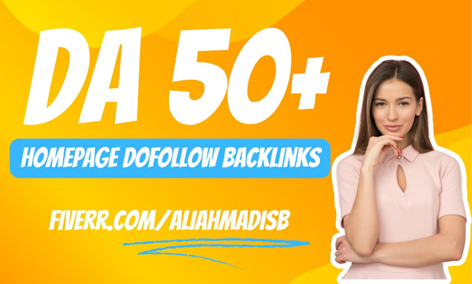 Gig Preview - Create 10 homepage da 50 plus dofollow backlinks