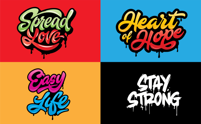 Gig Preview - Design graffiti lettering typography for your logo or name