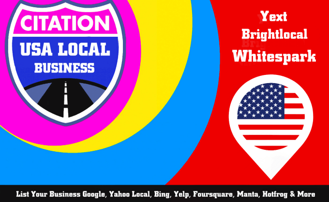 Bestseller - do USA local citations from brightlocal yext moz manually