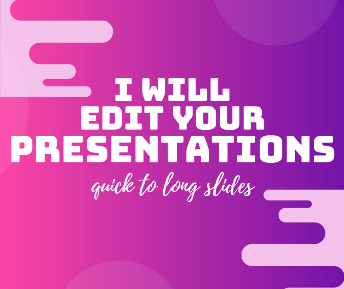 Gig Preview - Edit your powerpoint presentation