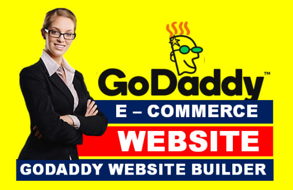 Gig Preview - Create godaddy online shop, godaddy ecommerce website or godaddy online store