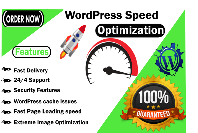 Gig Preview - Do advance wordpress speed optimization with gtmatrix in 24 hrs