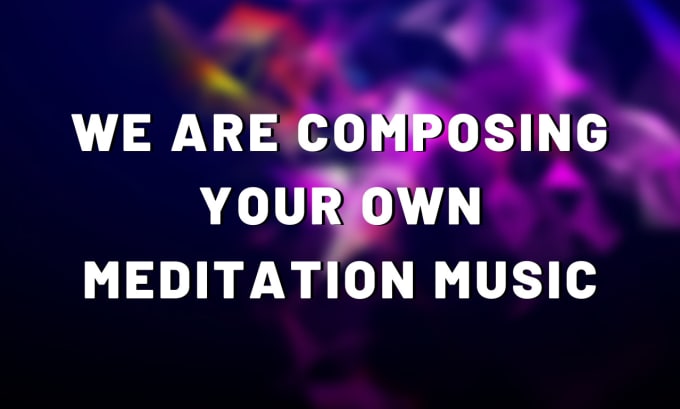 Gig Preview - Provide beautiful meditation music for commercial use