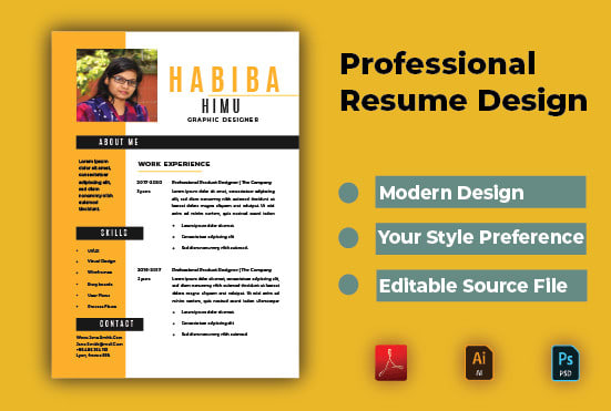 Bestseller - do professional resume design, CV, linkedin and indeed profile optimization