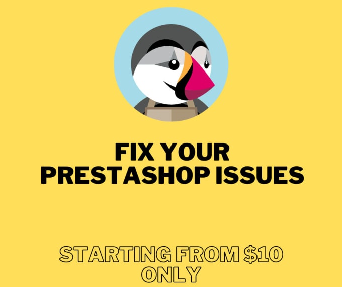 Gig Preview - Fix prestashop issues in short time