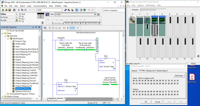 Gig Preview - Do allen bradley plc, hmi, automation system programming