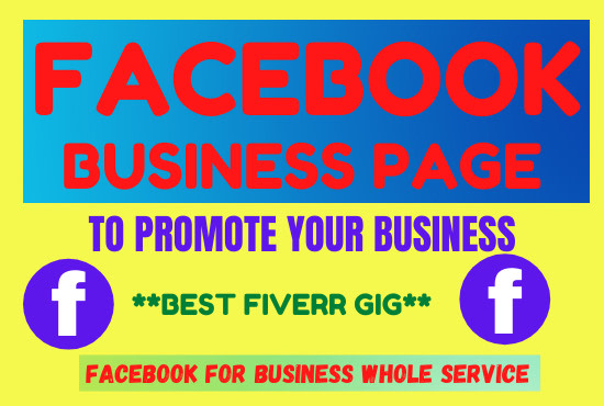 Gig Preview - Fix impressive facebook business page, fan page creation