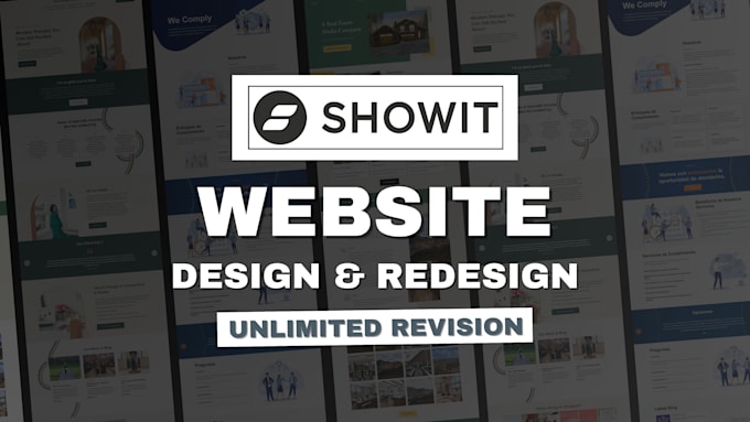 Gig Preview - Design and customize beautiful showit websites