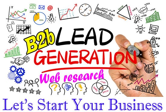 Gig Preview - Do b2b lead generation, web research and business email list building