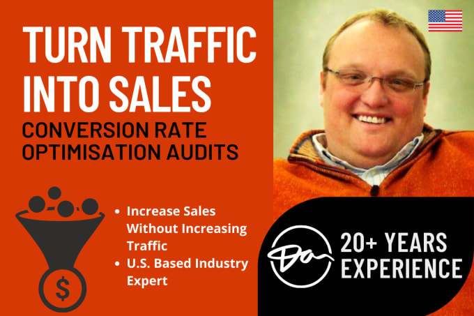 Gig Preview - Help you increase your sales, 25 year conversion rate optimization cro expert