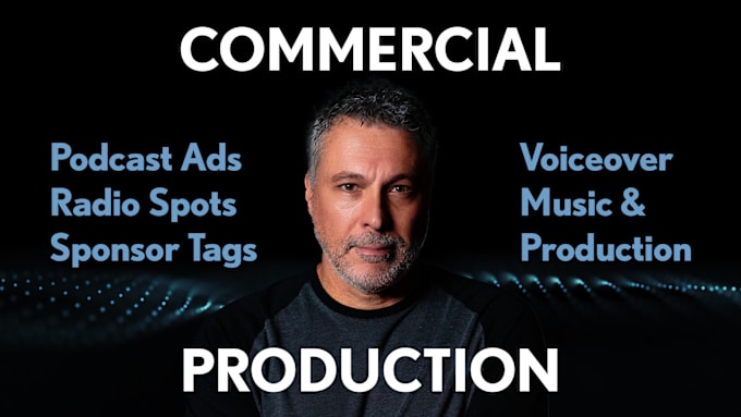 Gig Preview - Produce an audio advertisement with music and voiceover