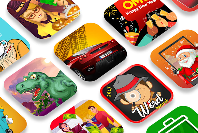 Bestseller - design game or app icon for android and ios