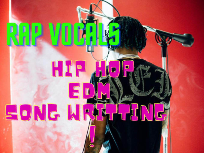 Gig Preview - Be  your male rapper  or melodic rap on your song