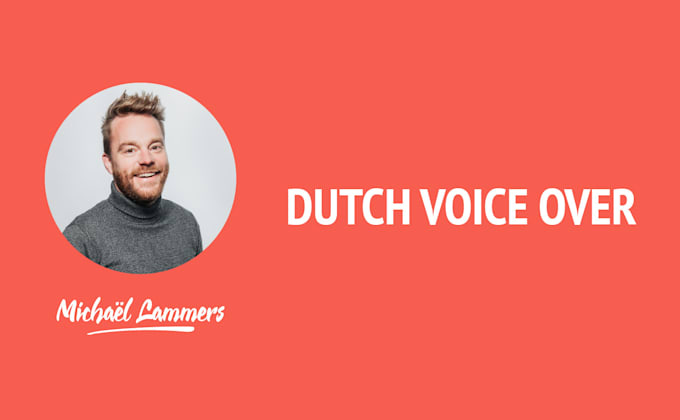 Gig Preview - Be your dutch narrator or voice over