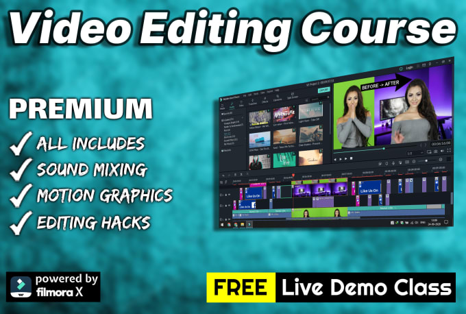 Bestseller - teach you professional ai powered video editing on filmora 13