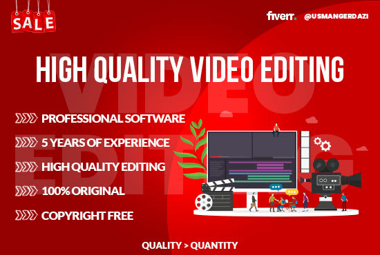 Gig Preview - Be your youtube video editor