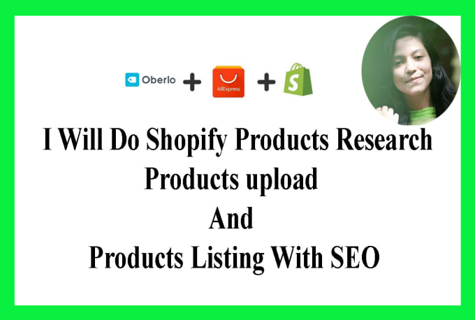 Gig Preview - Do shopify product research, upload and product listing with SEO