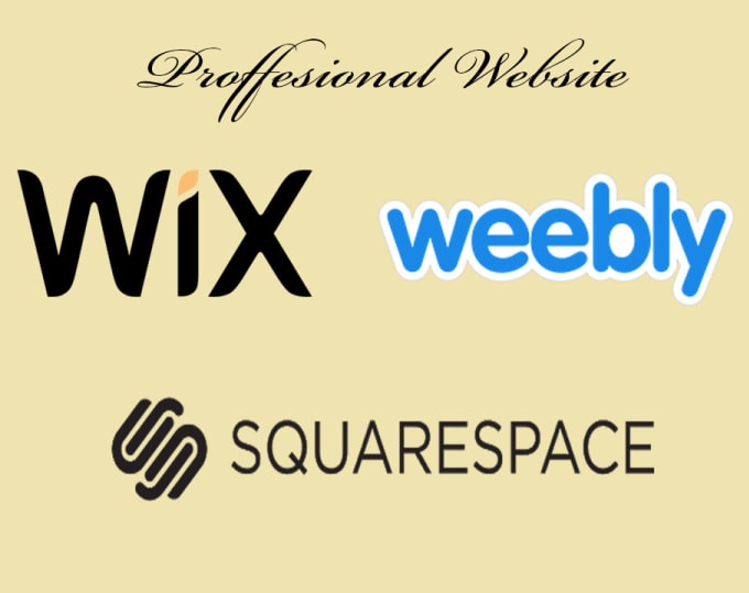 Gig Preview - Design wix, weebly, or squarespace website for you