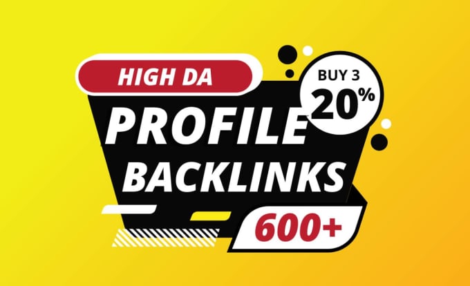 Bestseller - do contextual social profile backlinks manually