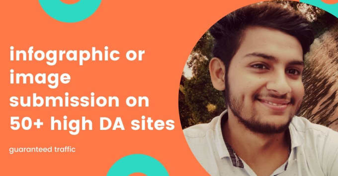 Gig Preview - Provide infographic or image submission to 50 high da sites