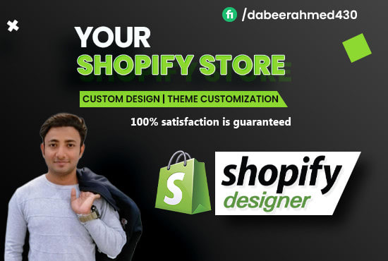 Gig Preview - Design and redesign dropshipping store shopify website