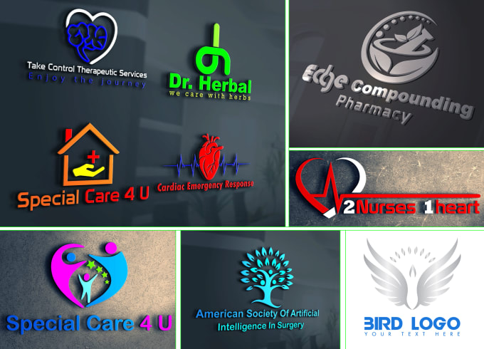 Gig Preview - Do medical healthcare dental pharmacy lab homecare logo