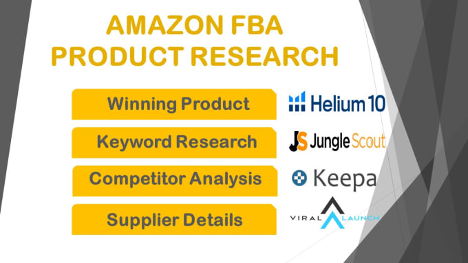 Gig Preview - Do amazon product research for private label