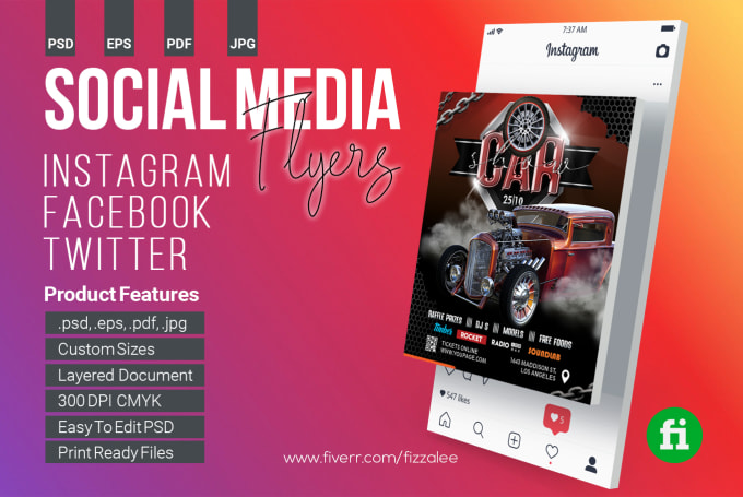 Gig Preview - Design eye catching facebook ads, instagram ads, story, posts