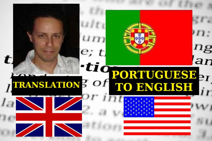 Gig Preview - Translate your text from portuguese to english