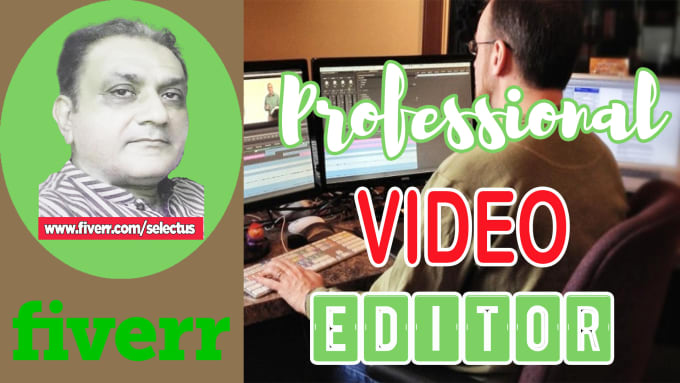 Gig Preview - Be your professional video editor HD quality